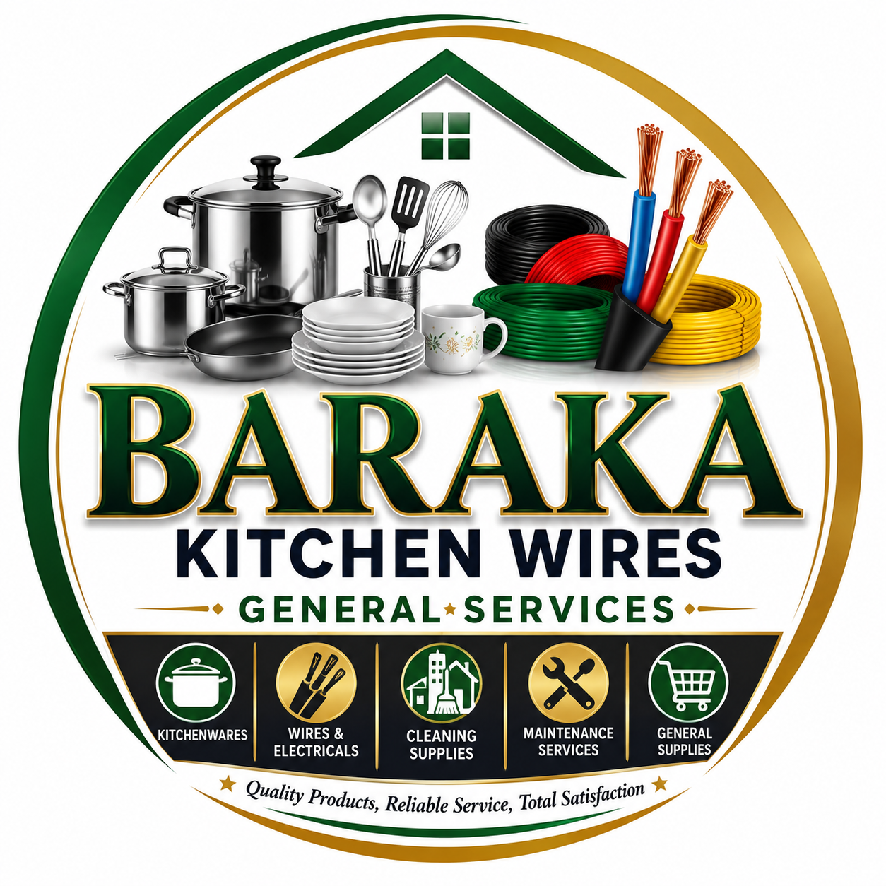 Baraka Kitchen Wires General Services logo